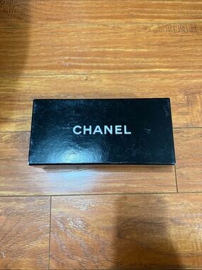 CHANEL Black Box with White Logo